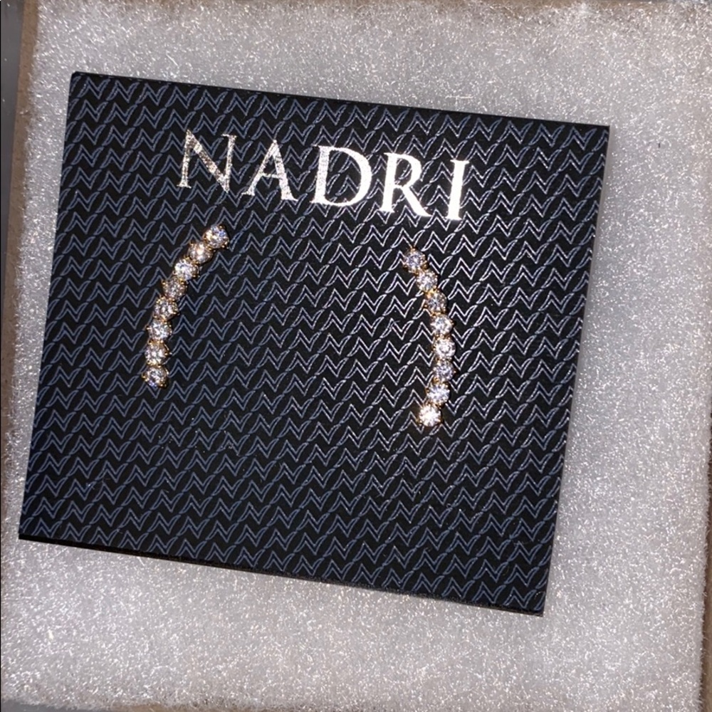 Crystal earrings gold plated